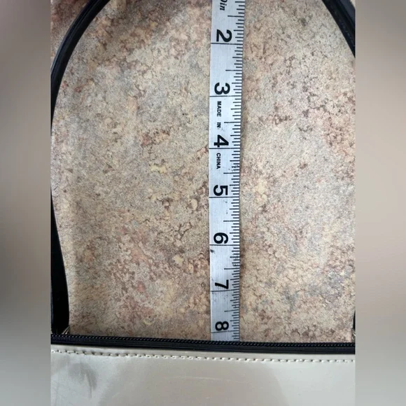 Beijo Y2K Frosty Silver color with Black Shoulder Purse - Picture 8 of 14